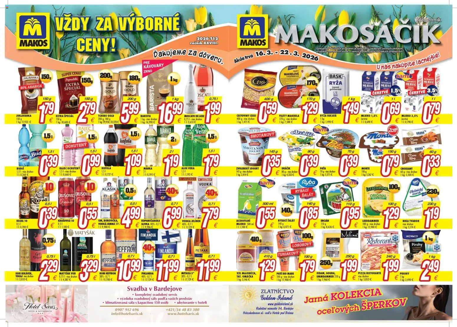 Makos leták - strana 1- platný od 16.03.2026