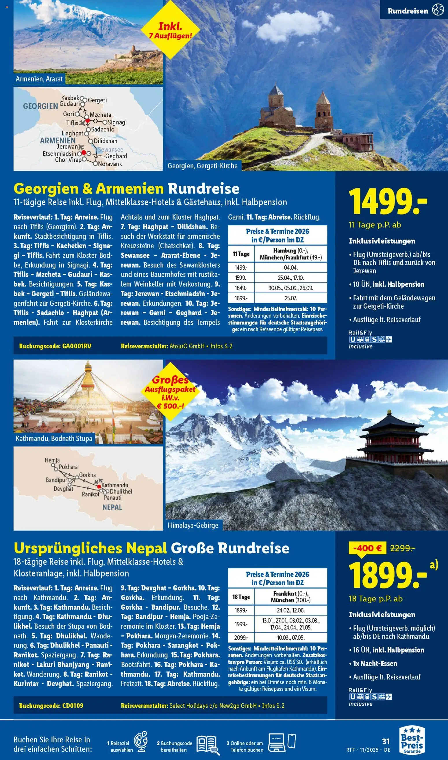 Lidl Reisen - Black Friday - Seite 31 - gültig ab 12.11.2025