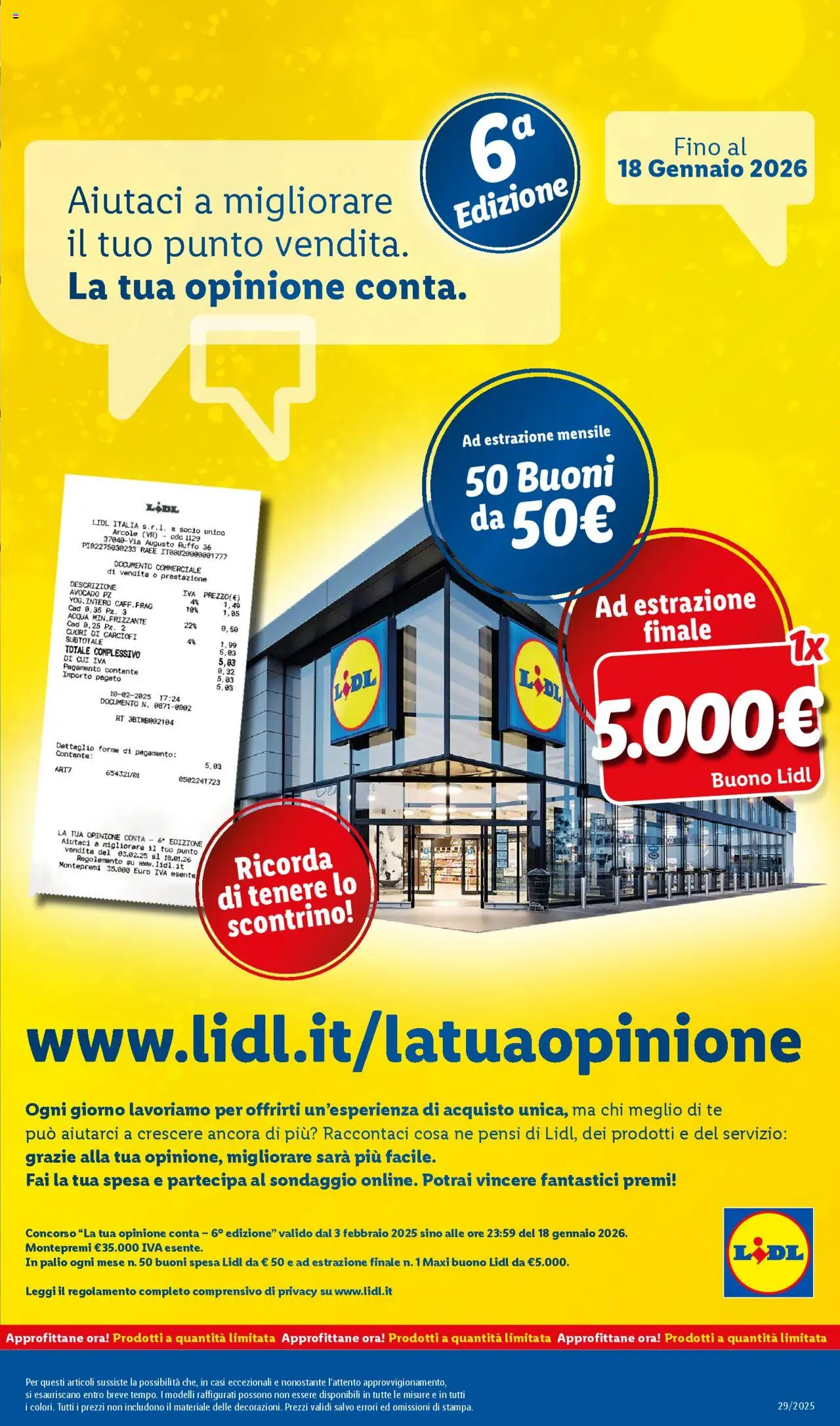 Volantino Lidl	 - pagina 41 - valido dal 14/07/2025