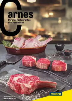 Vista previa del folleto Makro - Especial Carnes Península válido desde 03/11/2025