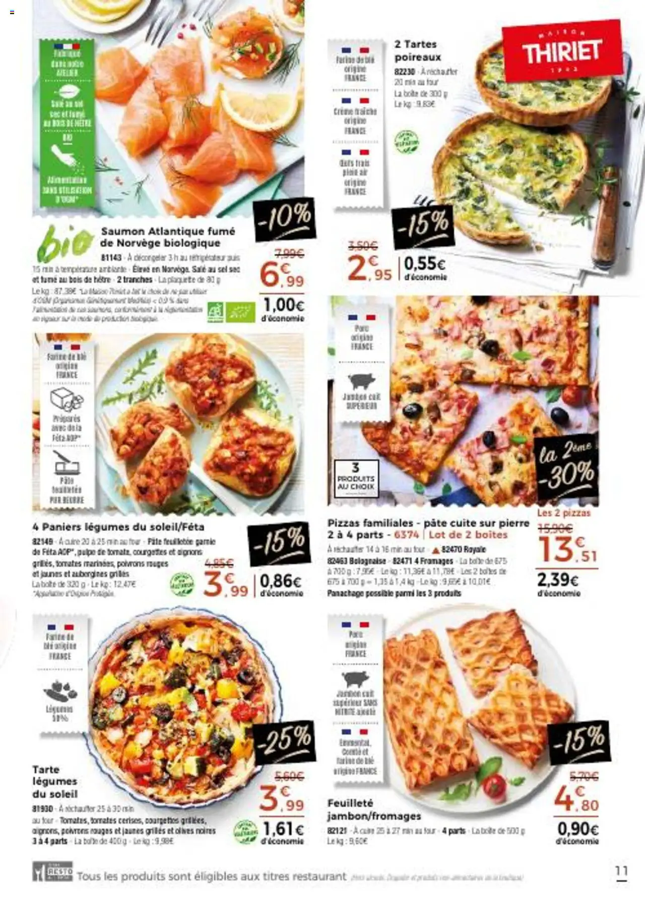 Thiriet catalogue livraison à domicile - page 11 - valable à partir du 11/07/2025