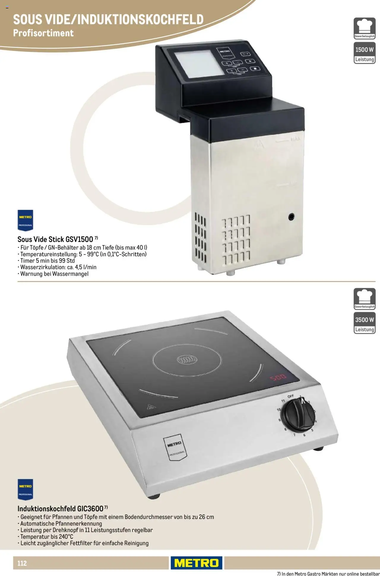 Metro Non Food Sortiment - Seite 112 - gültig ab 01.10.2025