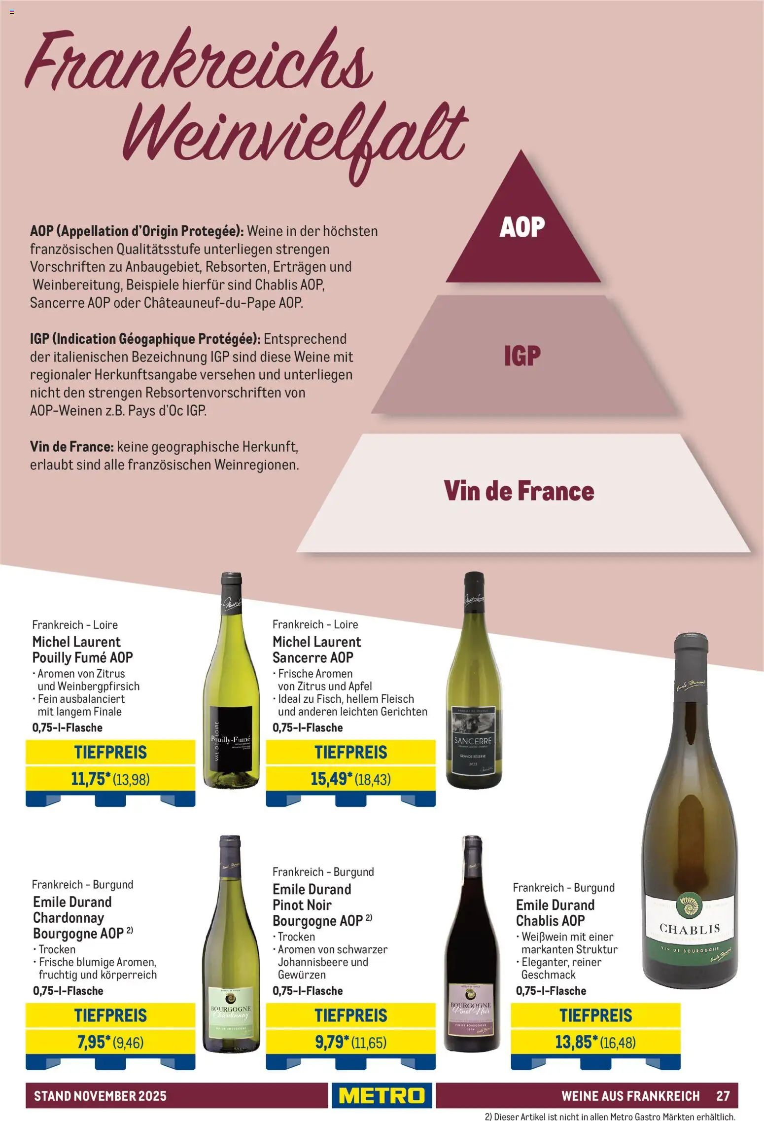 Metro - Hauswein-Katalog - Seite 27 - gültig ab 12.11.2025