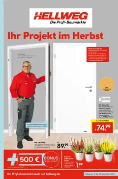 Vorschau Hellweg Prospekt gültig ab 15.09.2025