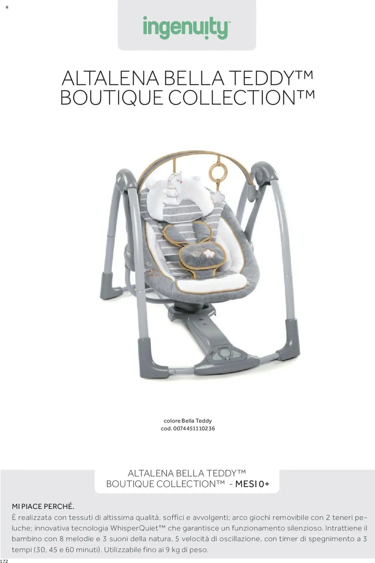 Catalogo Sdraiette, girelli, box Prenatal	 - pagina 11 - valido dal 01/01/2025