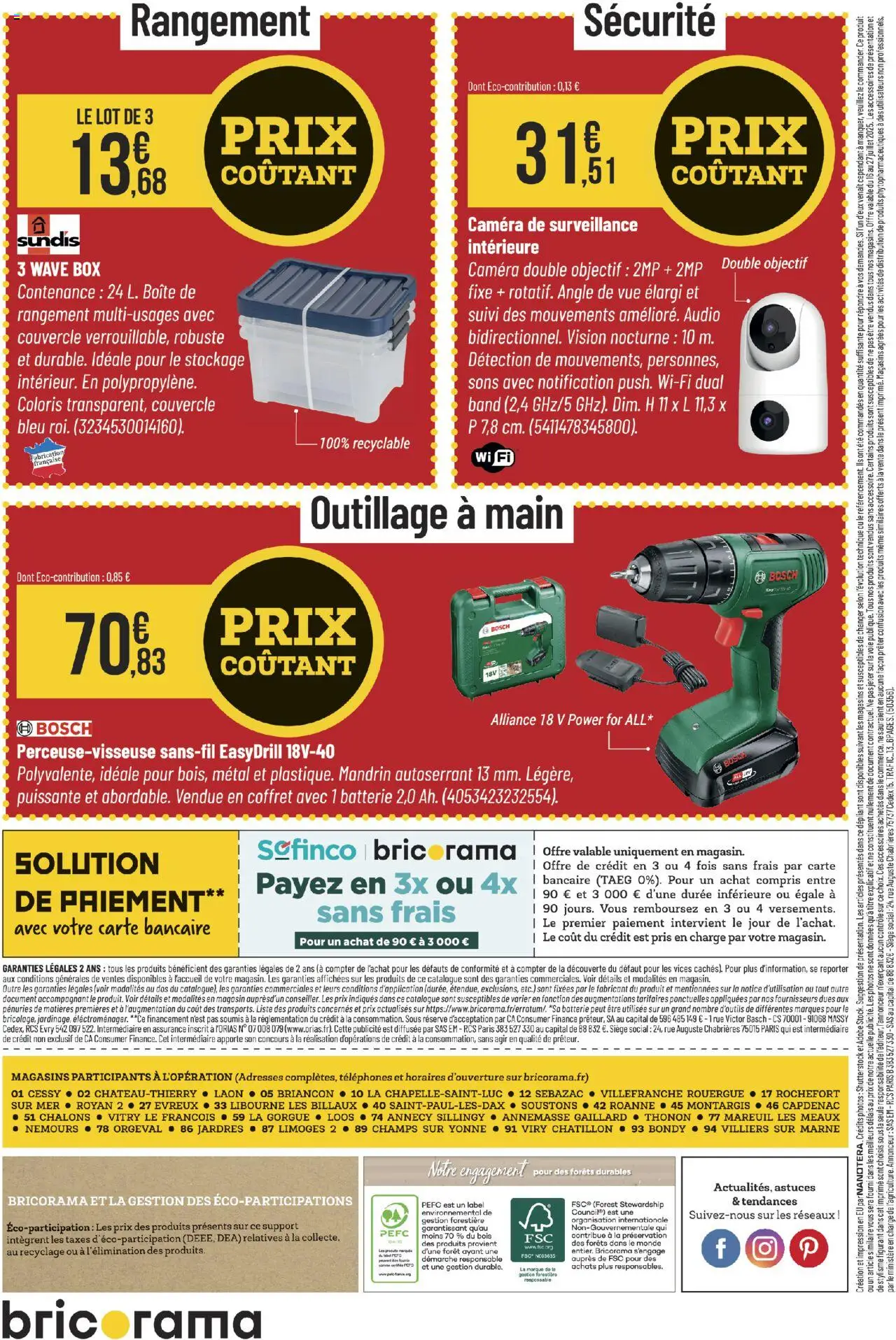 Bricorama catalogue - page 6 - valable à partir du 16/07/2025