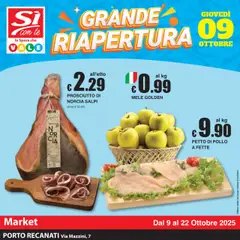 Anteprima Sì con Te Market catalogo valida dal 09/10/2025