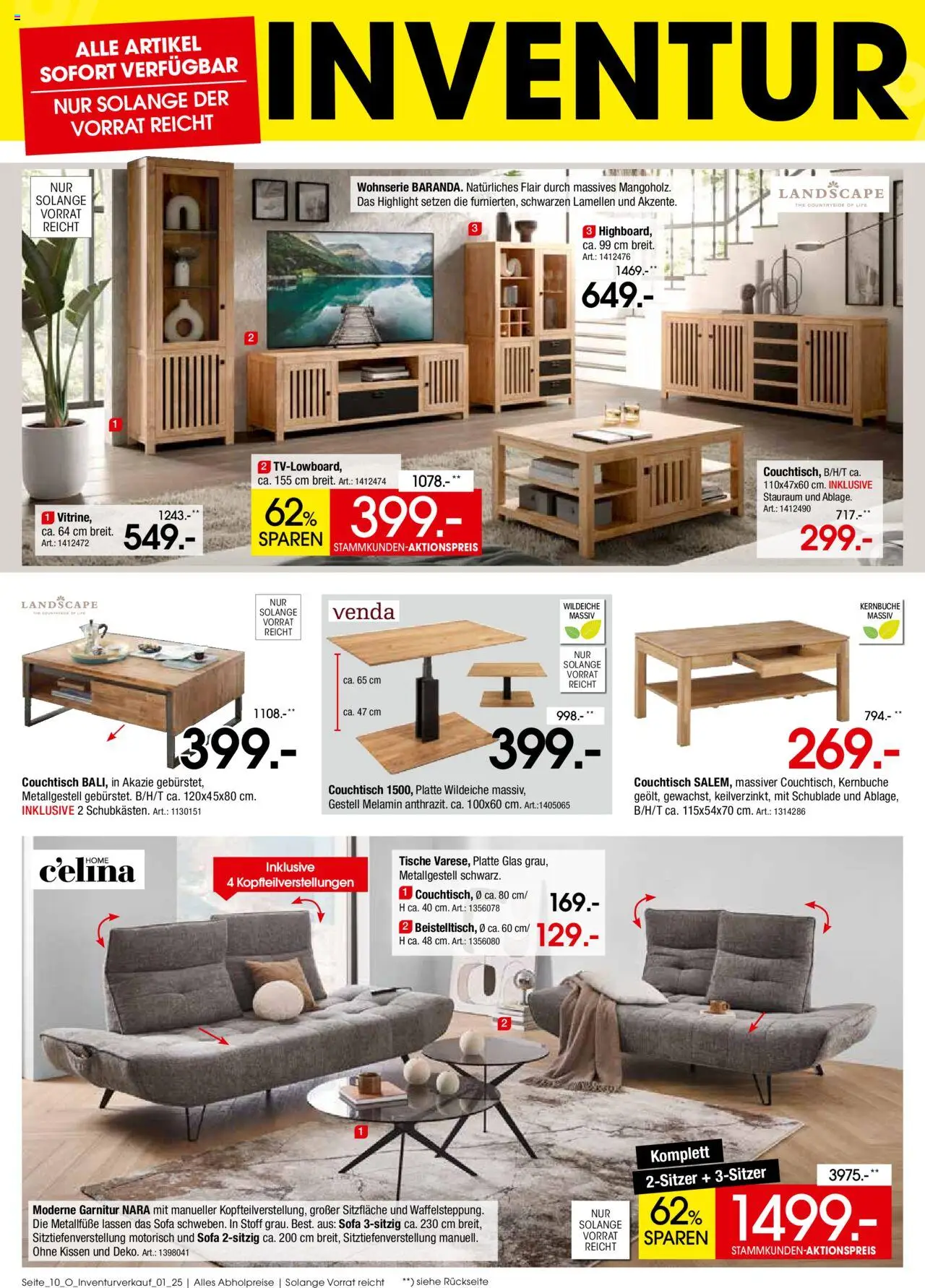 Zurbrüggen Inventurverkauf - Seite 12 - gültig ab 03.07.2025