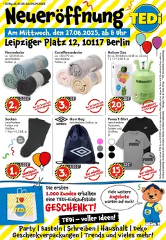 Vorschau TEDi - TEDi Neueröffnung in Berlin gültig ab 25.08.2025
