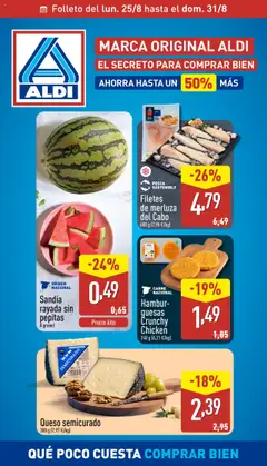Vista previa del folleto Aldi folleto Península válido desde 25/08/2025