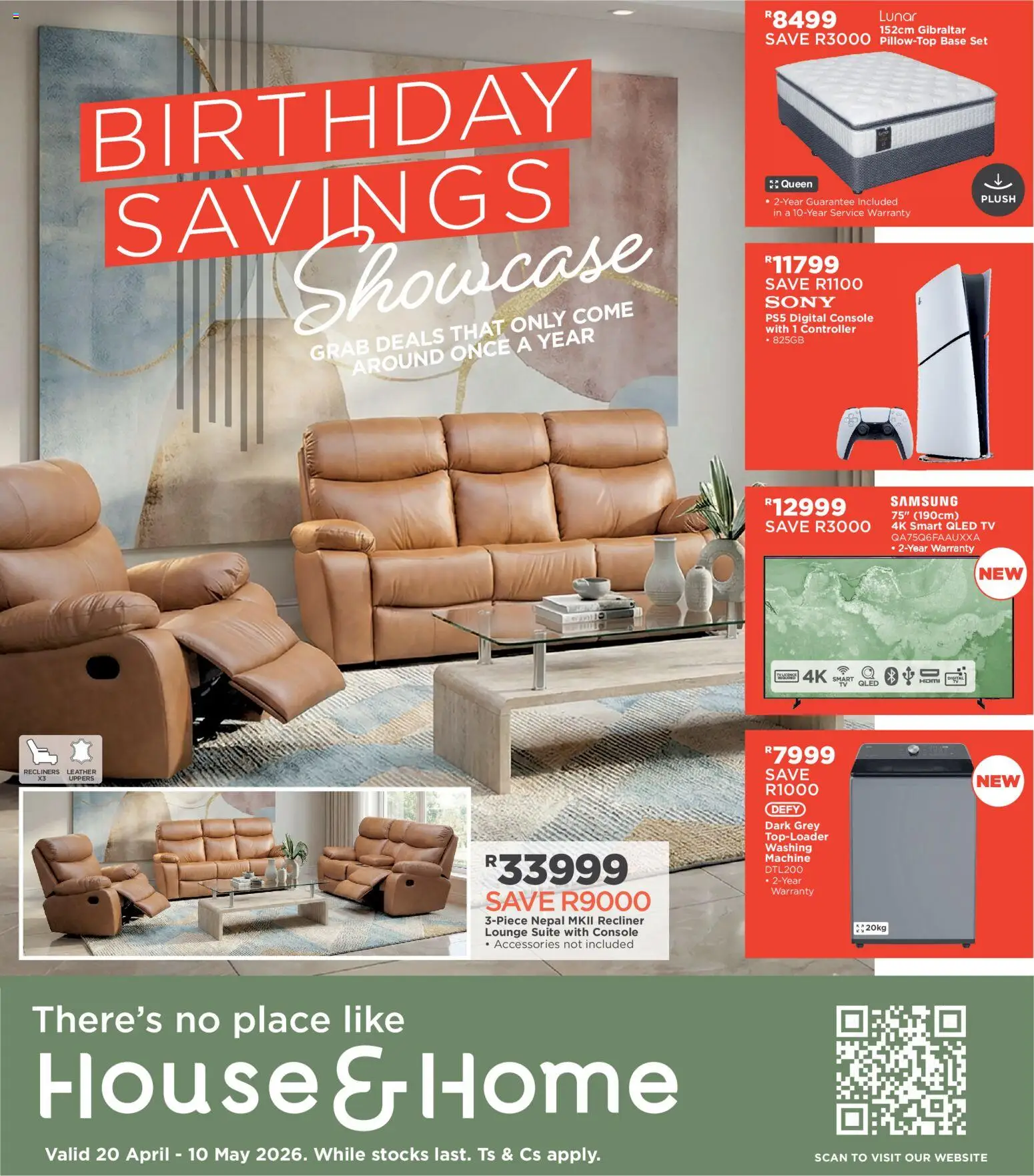 House and Home Specials - page 1- valid from 20/04/2026