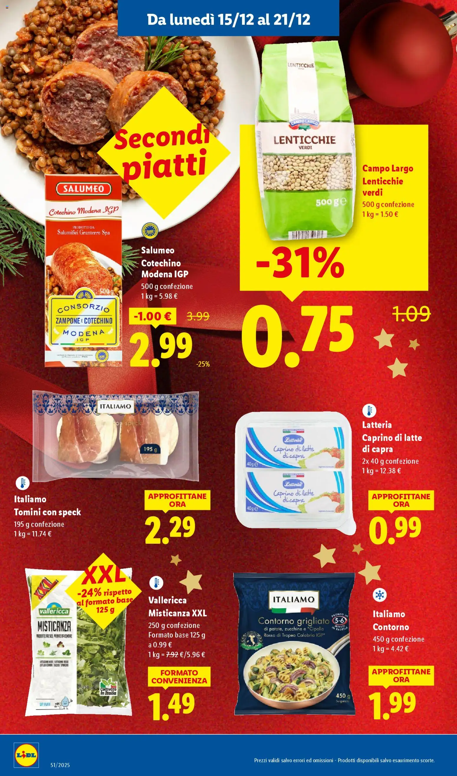 Volantino Lidl	 - pagina 12 - valido dal 15/12/2025