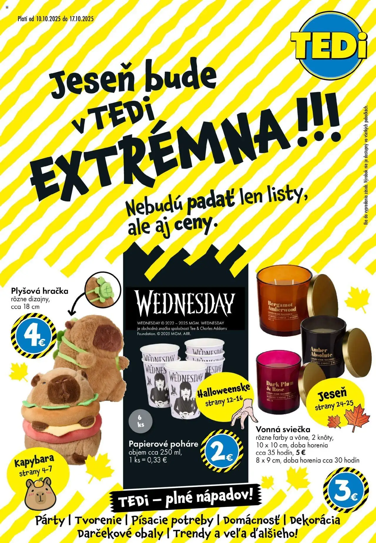TEDi leták - strana 1- platný od 10.10.2025