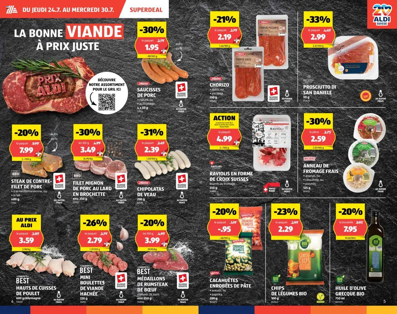 Aldi - Prospectus - Seite 3- gültig ab 24.07.2025
