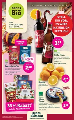 Vorschau Denns BioMarkt - Black Friday gültig ab 19.11.2025