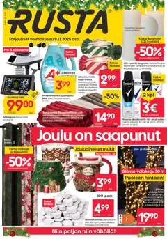 Esikatselu Rusta tarjoukset voimassa alkaen 03/11/2025