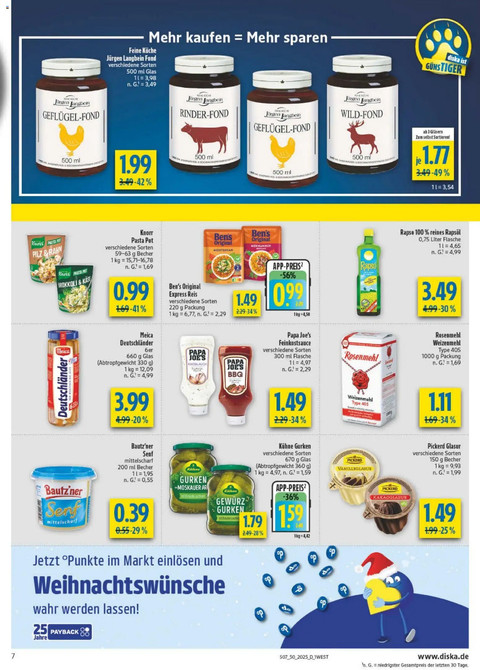 Diska - Diska Angebote Bayern KW50 - Seite 7 - gültig ab 08.12.2025