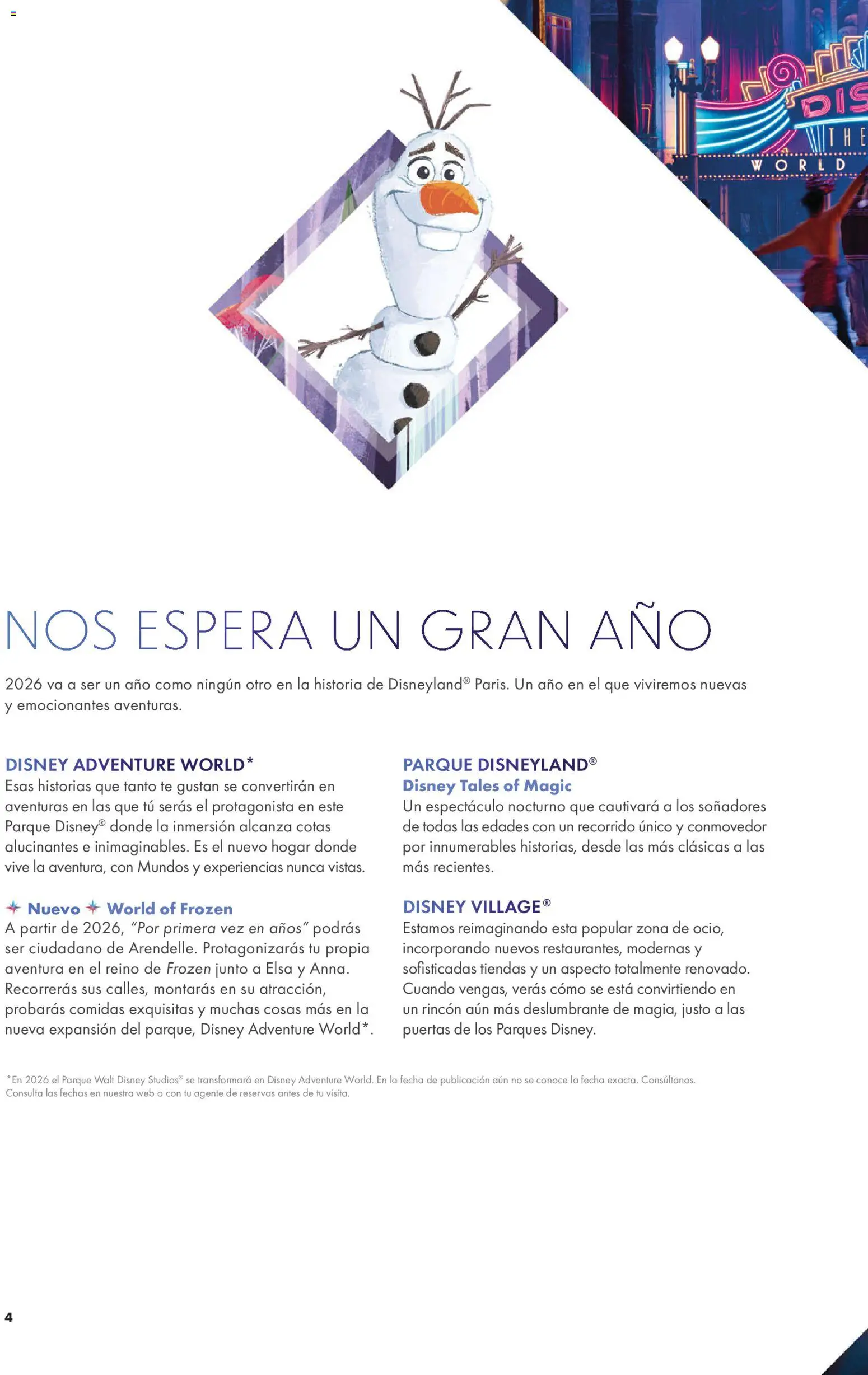 Viajes El Corte Inglés Folleto Disneyland Paris - Página de 6 - Válido desde 31/03/2026