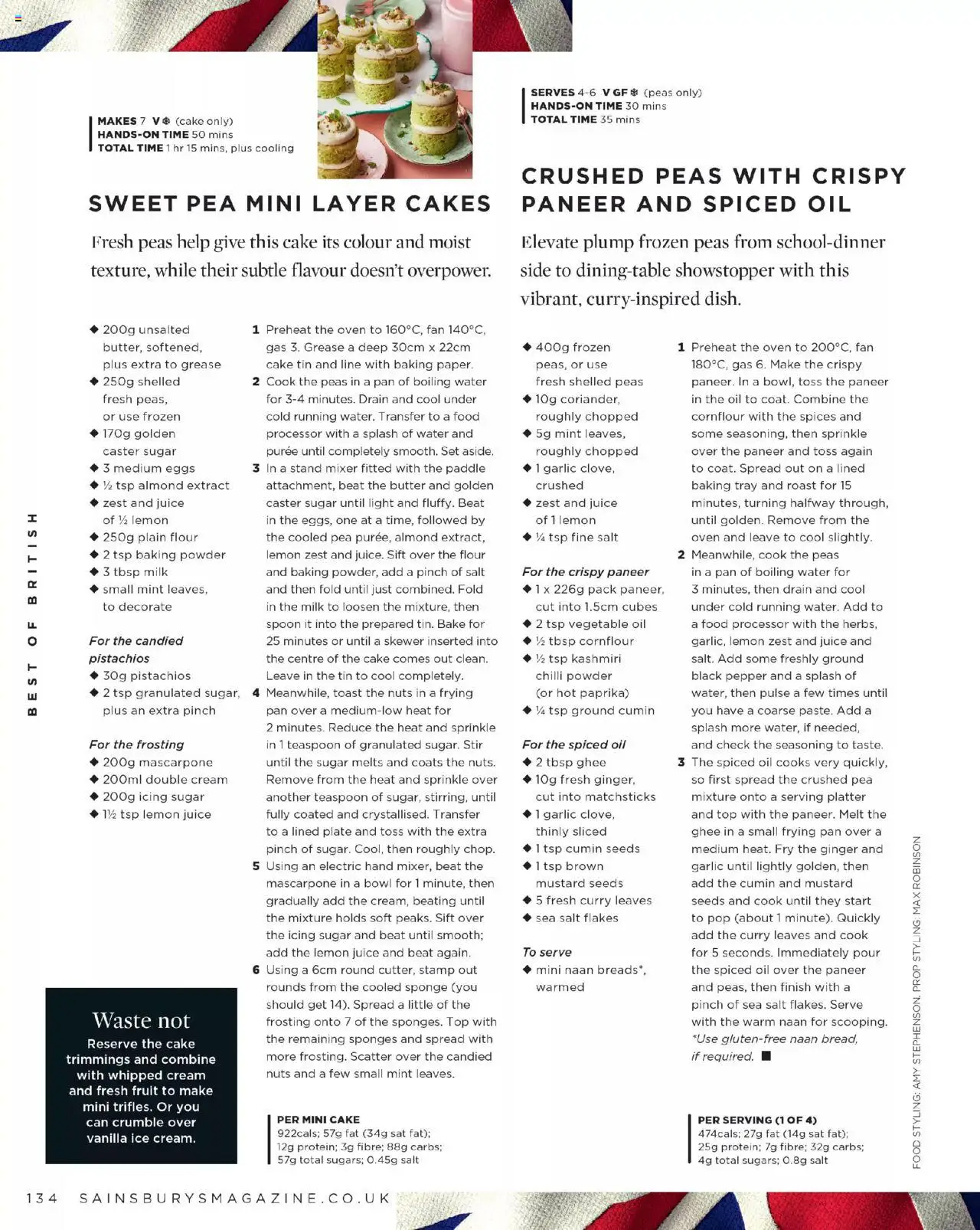 Sainsbury's - Sainsbury’s Magazine – July 2025 - page 134- valid from 01/07/2025