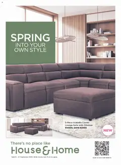 Preview House and Home Specials valid from 08/09/2025