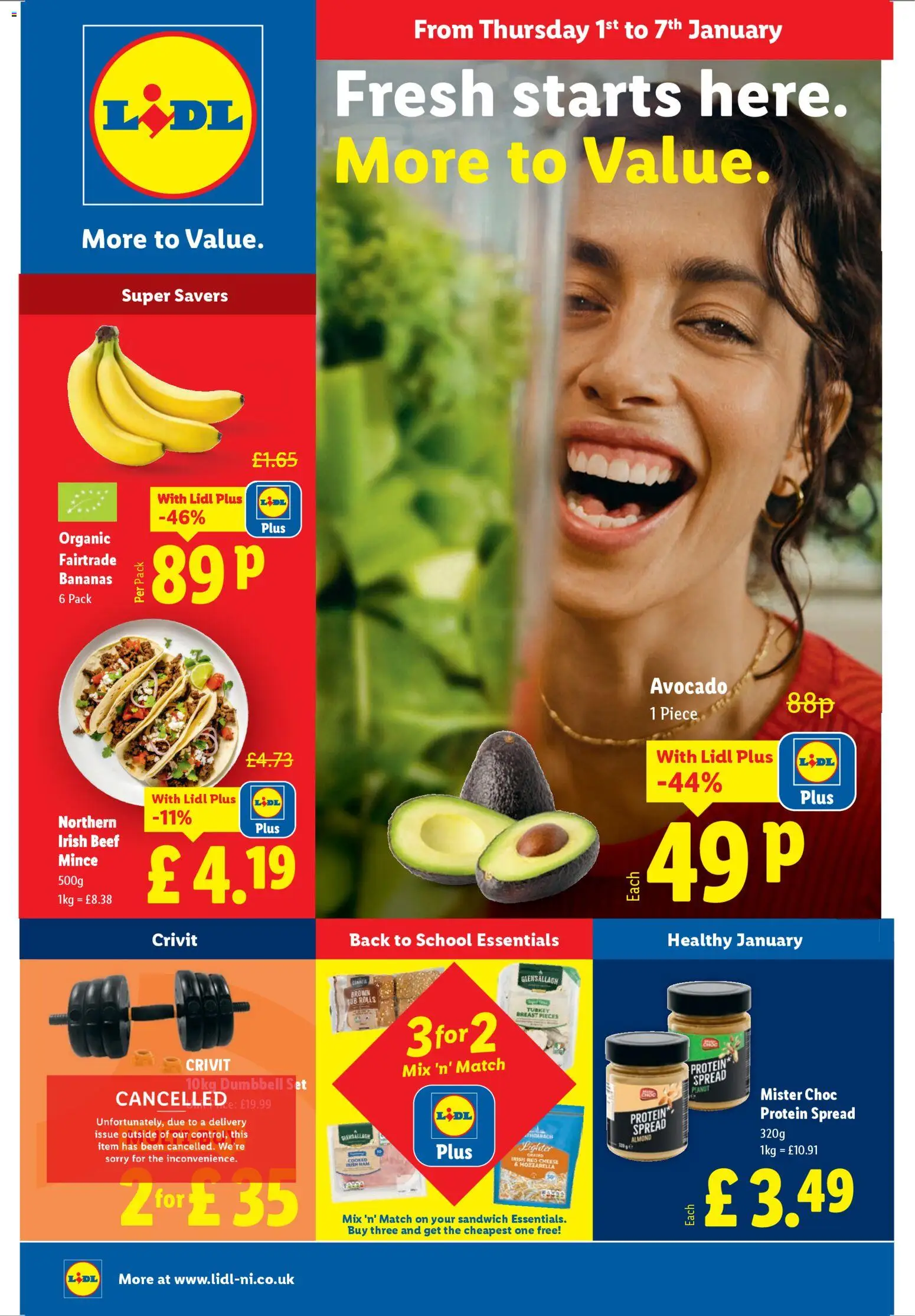 Lidl - More to value - page 1- valid from 01/01/2026