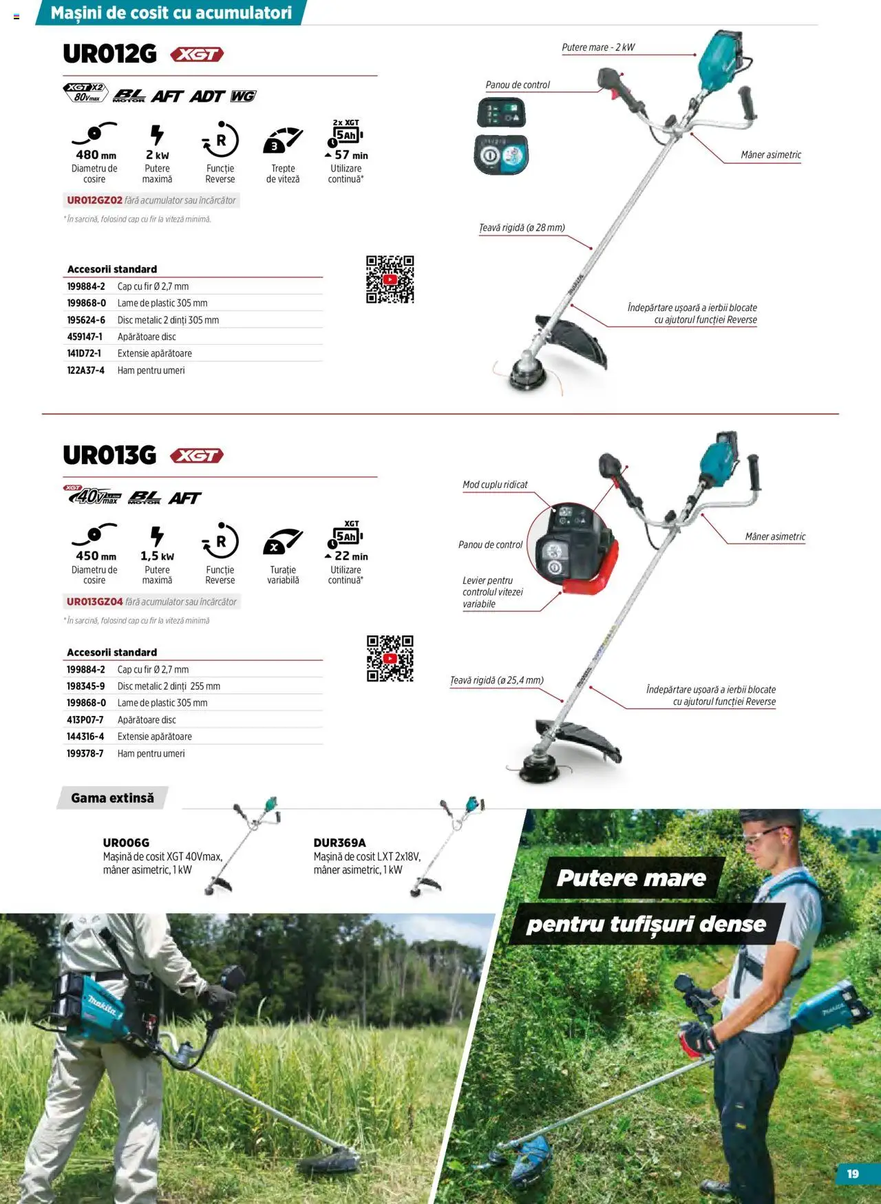 Makita catalog - Masini pentru agricultura cu acumulatori - pagina 19- valabil de la 09.10.2024