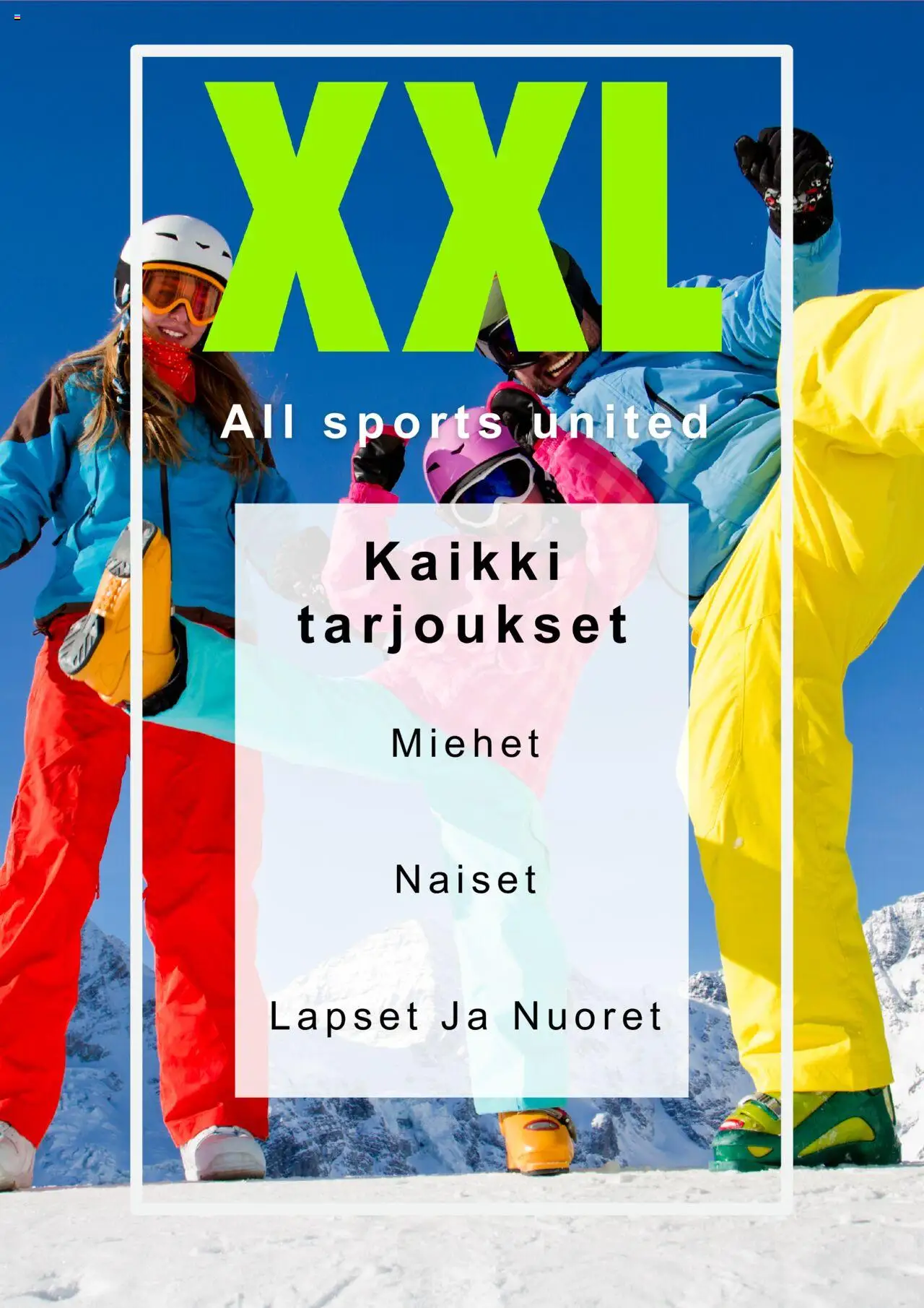 XXL tarjoukset - sivu 1- voimassa alkaen 08/10/2025
