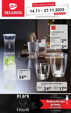 Selgros Black Friday valabil de la 14.11.2025