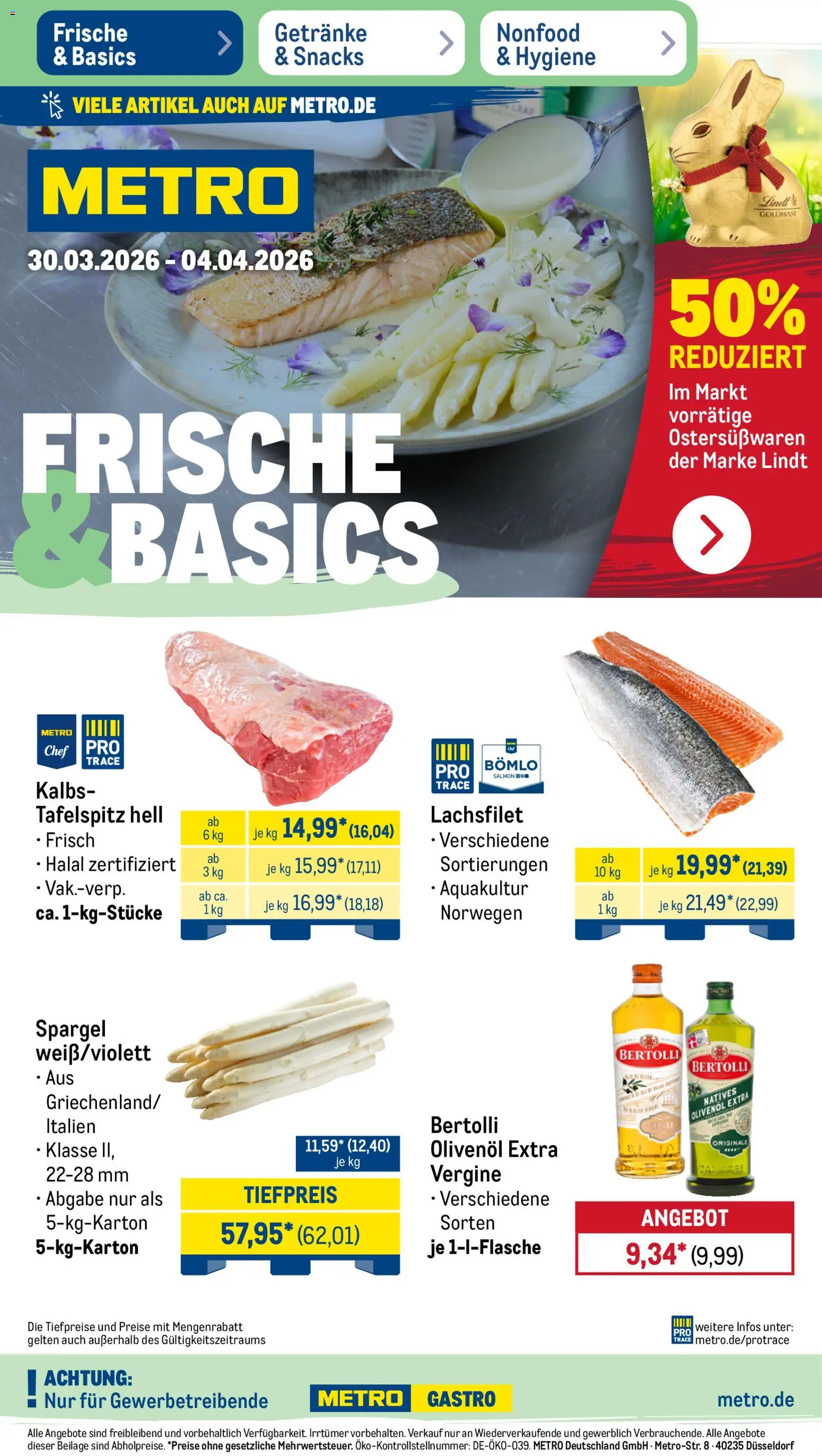 Metro Prospekt 	 - Seite 1 - gültig ab 30.03.2026