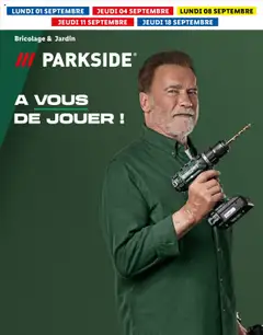 Aperçu LIDL catalogue Parkside valable à partir du 01/09/2025