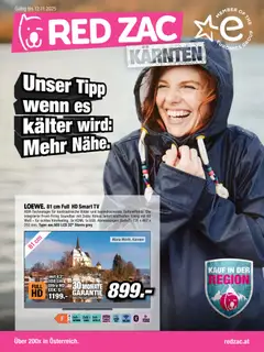 Vorschau RED ZAC Kärnten gültig ab 27.10.2025