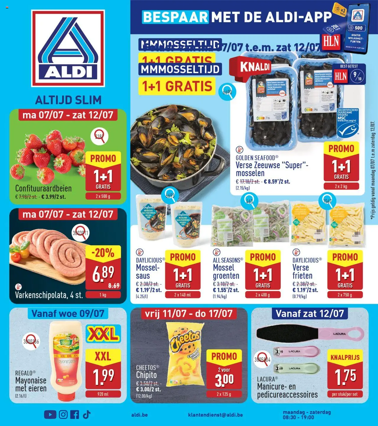 Aldi folder week 28 - pagina 1- geldig vanaf 07/07/2025
