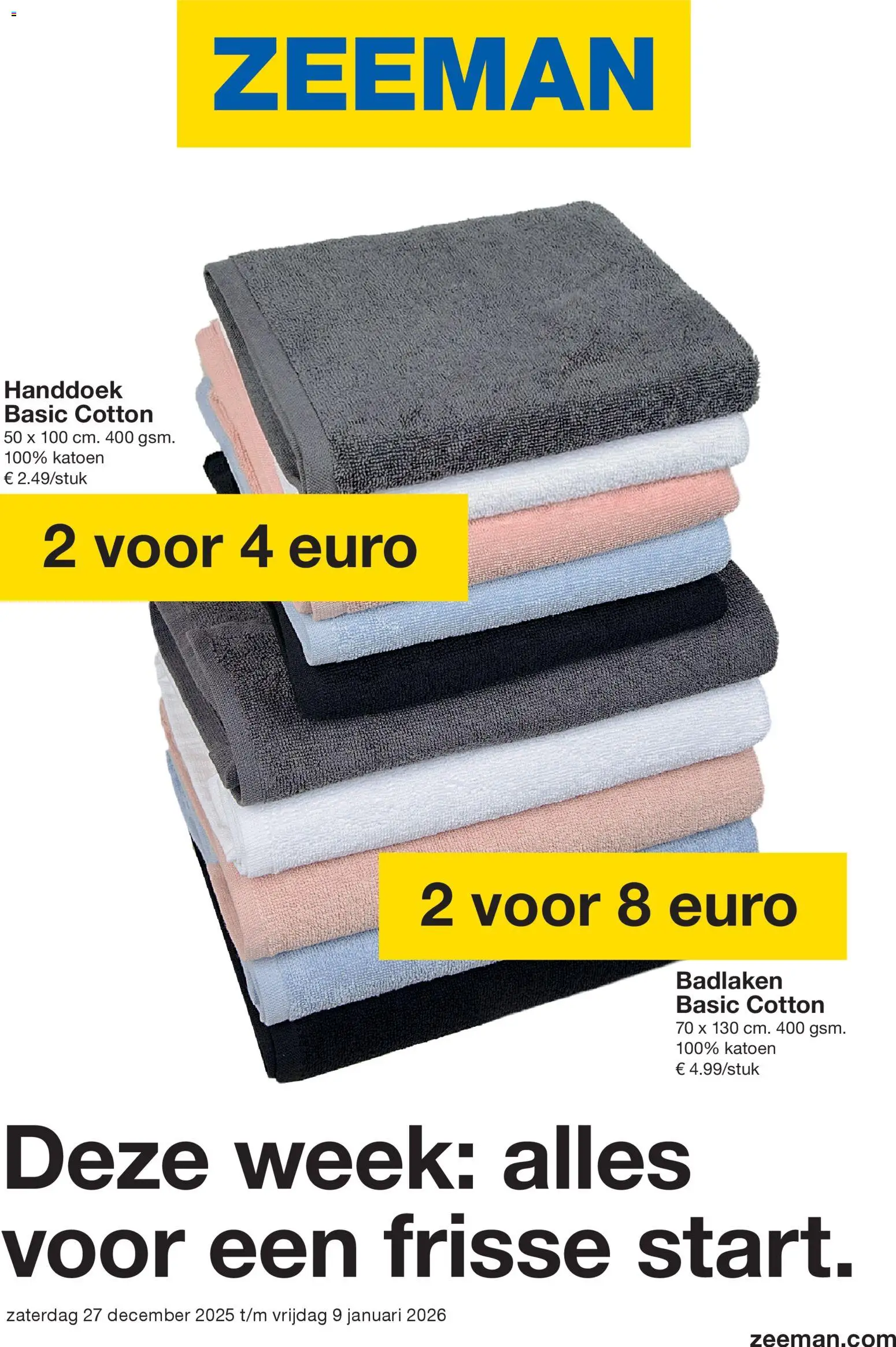 Zeeman - Folder - pagina 1- geldig vanaf 27-12-2025