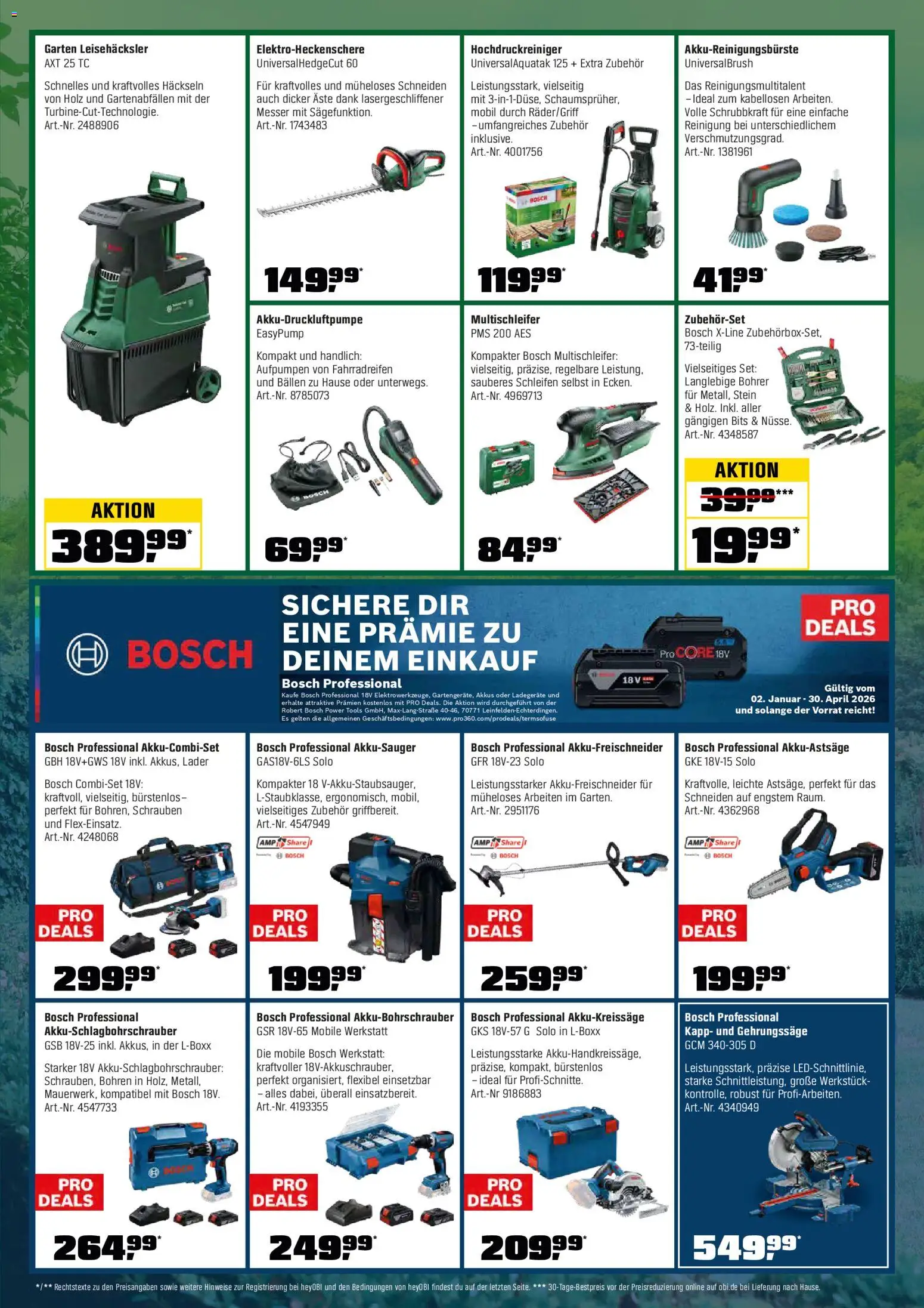 OBI Flugblatt - page 15- valid from 26.03.2026