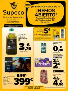 Vista previa del folleto Supeco folleto válido desde 18/09/2025