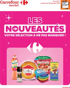Aperçu Carrefour Market Les nouveautés valable à partir du 01/12/2025