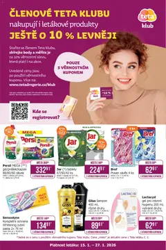 Náhled TETA Drogerie leták - Klub platný od 15.01.2026