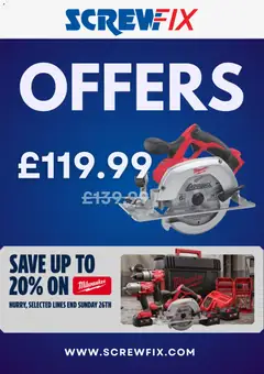 Screwfix - Catalogue valid from 24/04/2026
