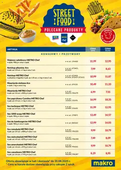 Podgląd Makro Gazetka - Street Food ważny od 18.07.2025
