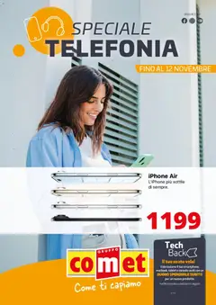 Anteprima Comet Telefonia catalogo valida dal 31/10/2025