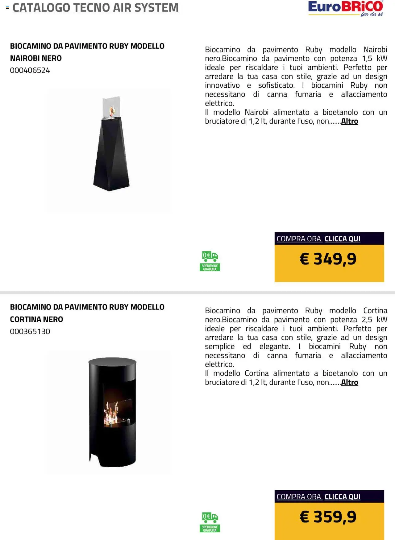 Eurobrico Tecno Air System catalogo - pagina 19 - valido dal 23/07/2025