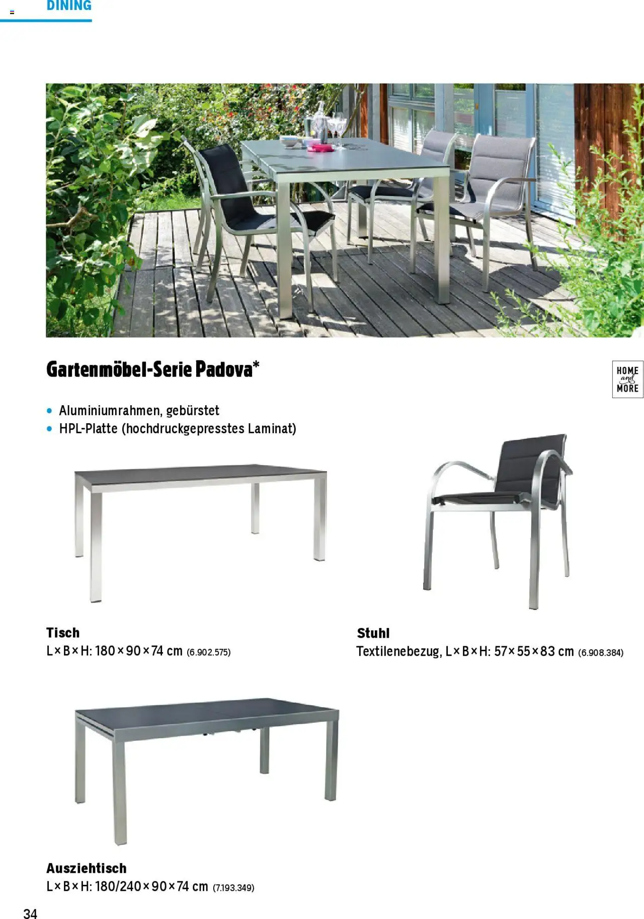 Jumbo Aktionen Gartenmöbelbroschüre 2025 - Seite 34- gültig ab 21.02.2025