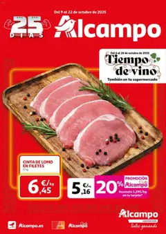 Vista previa del folleto Alcampo - SM Nacional válido desde 09/10/2025