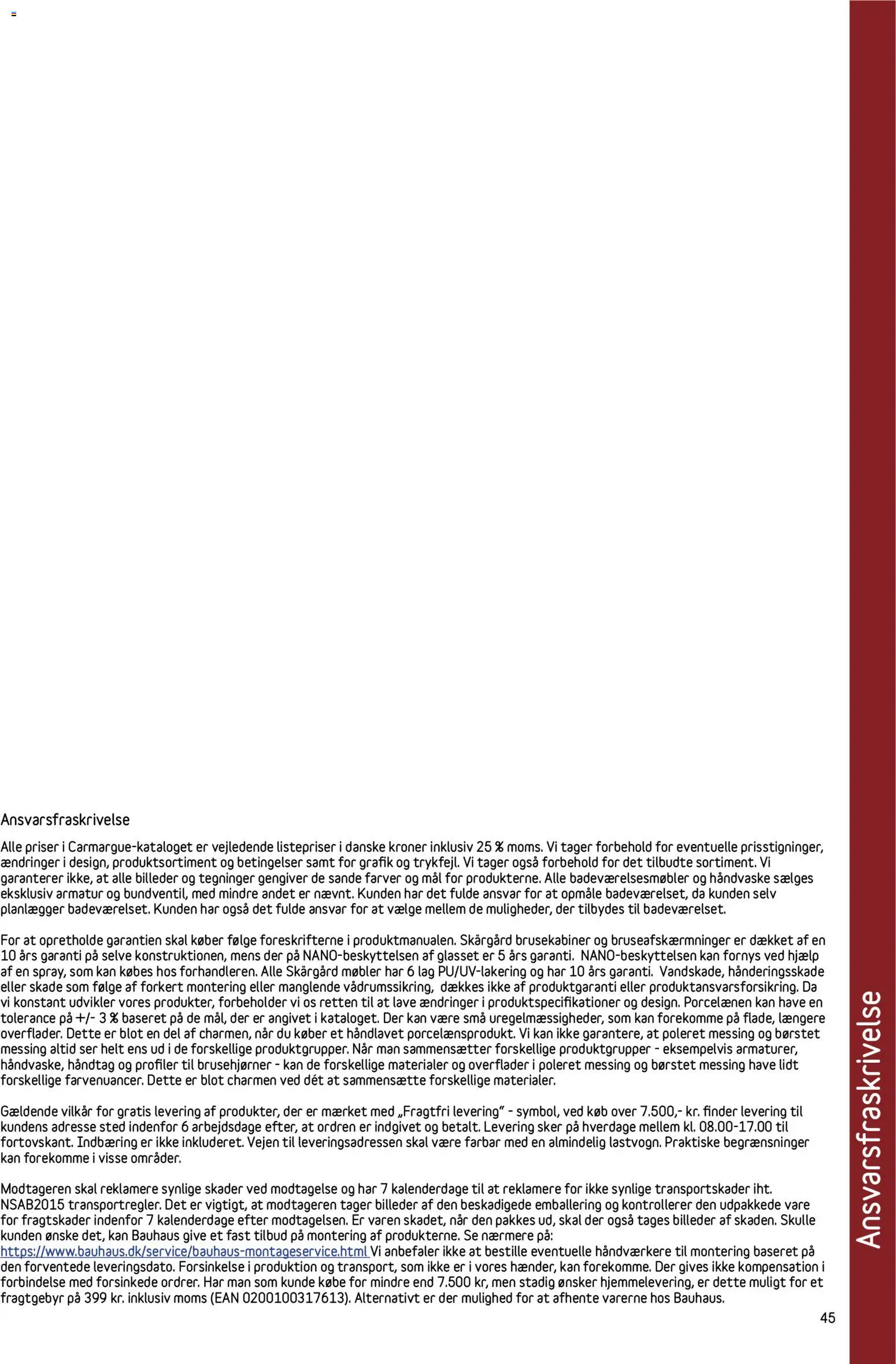 Bauhaus - Skärgård - page 45- valid from 01/01/2026