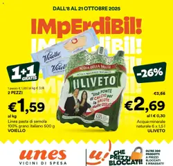 Anteprima Unes Imperdibili catalogo valida dal 08/10/2025