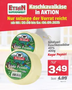 Vorschau ETSAN Flugblatt gültig ab 20.08.2025