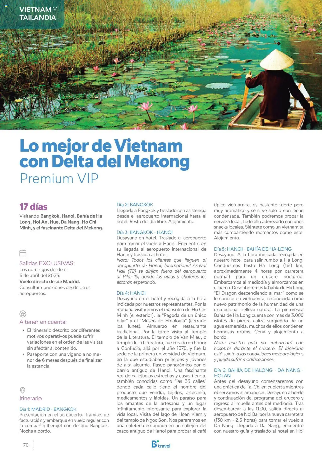 B the travel brand Asia 2025 - Página de 70 - Válido desde 15/11/2024
