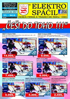 Náhled Elektro Spáčil leták platný od 11.02.2026