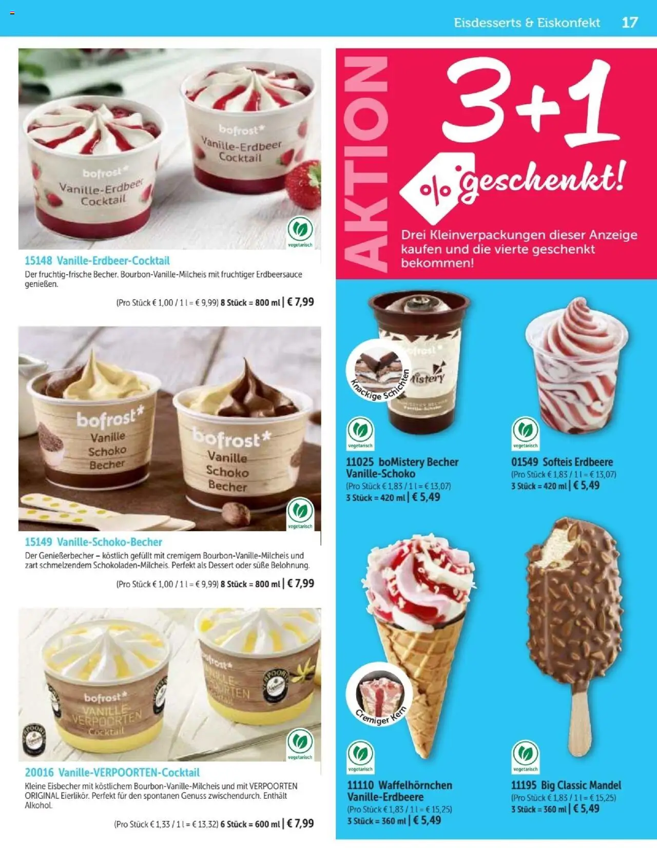 Bofrost Katalog - Seite 17 - gültig ab 07.09.2025