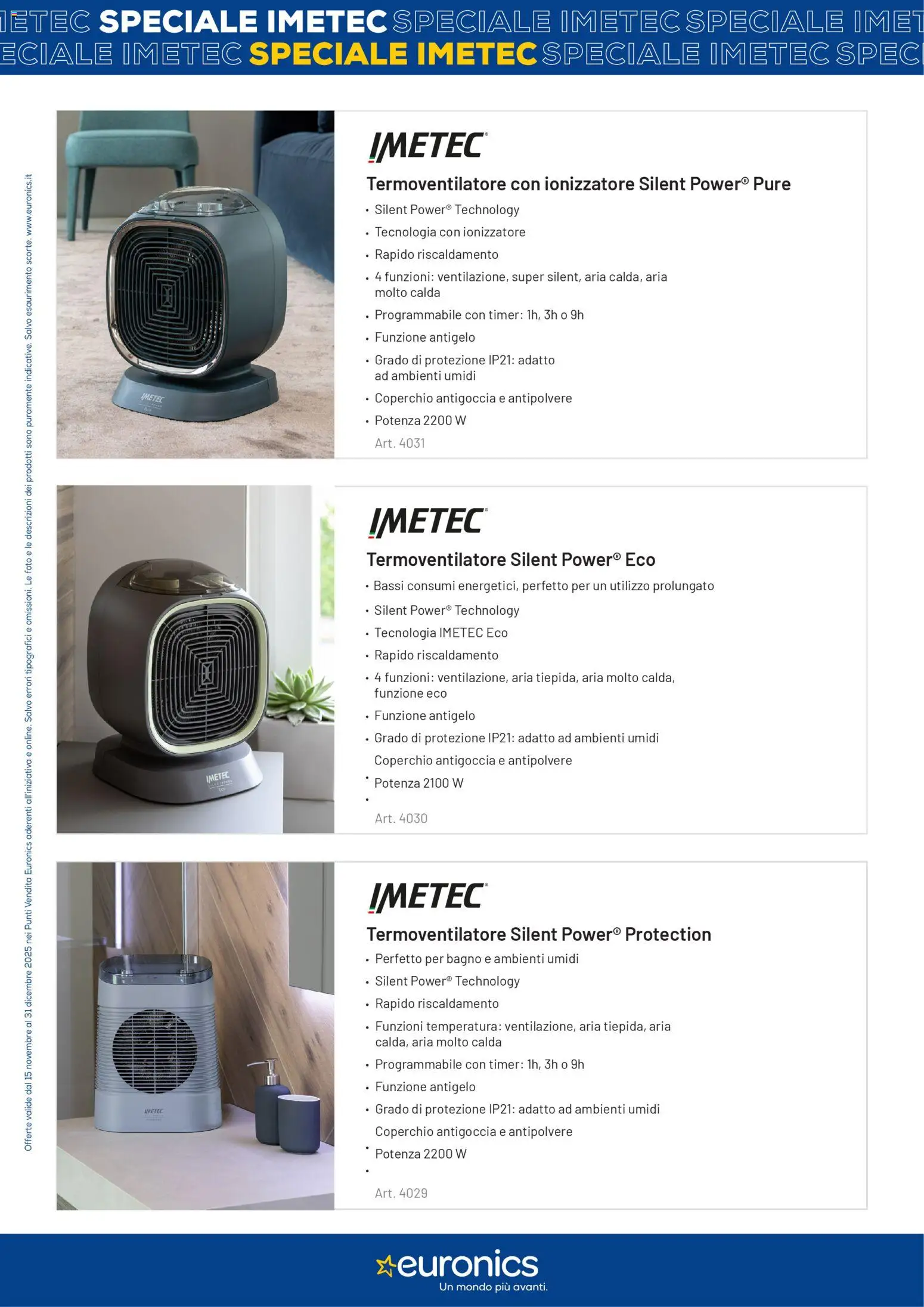 Euronics Imetec catalogo - pagina 9 - valido dal 15/11/2025